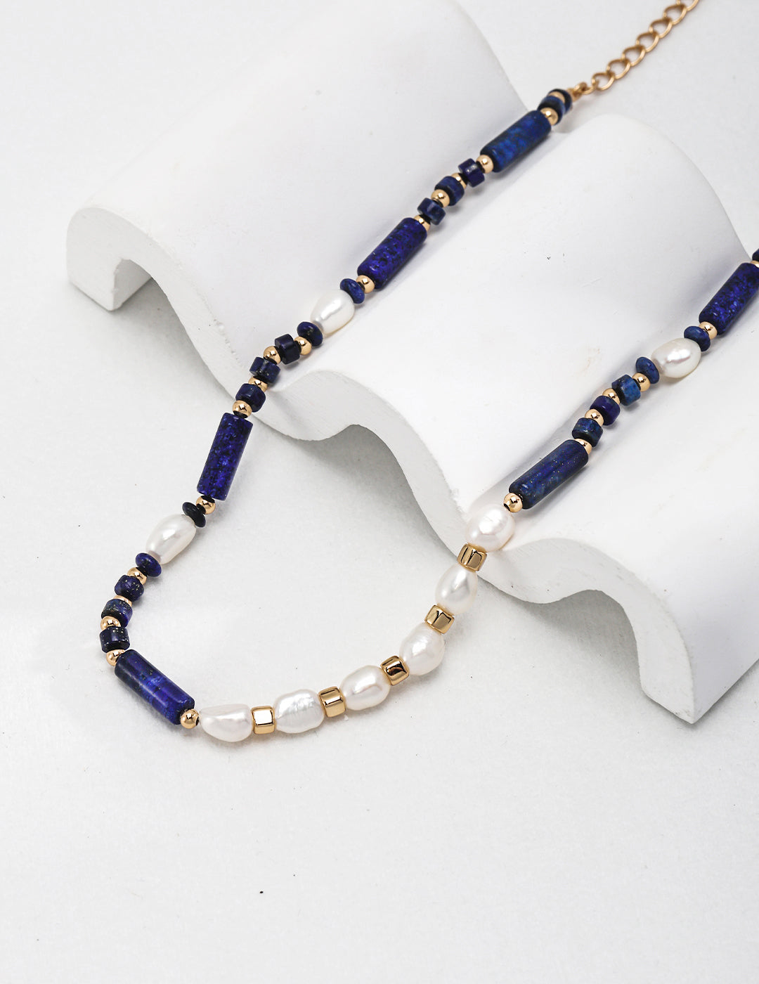 Lapis Luxe Pearl Necklace