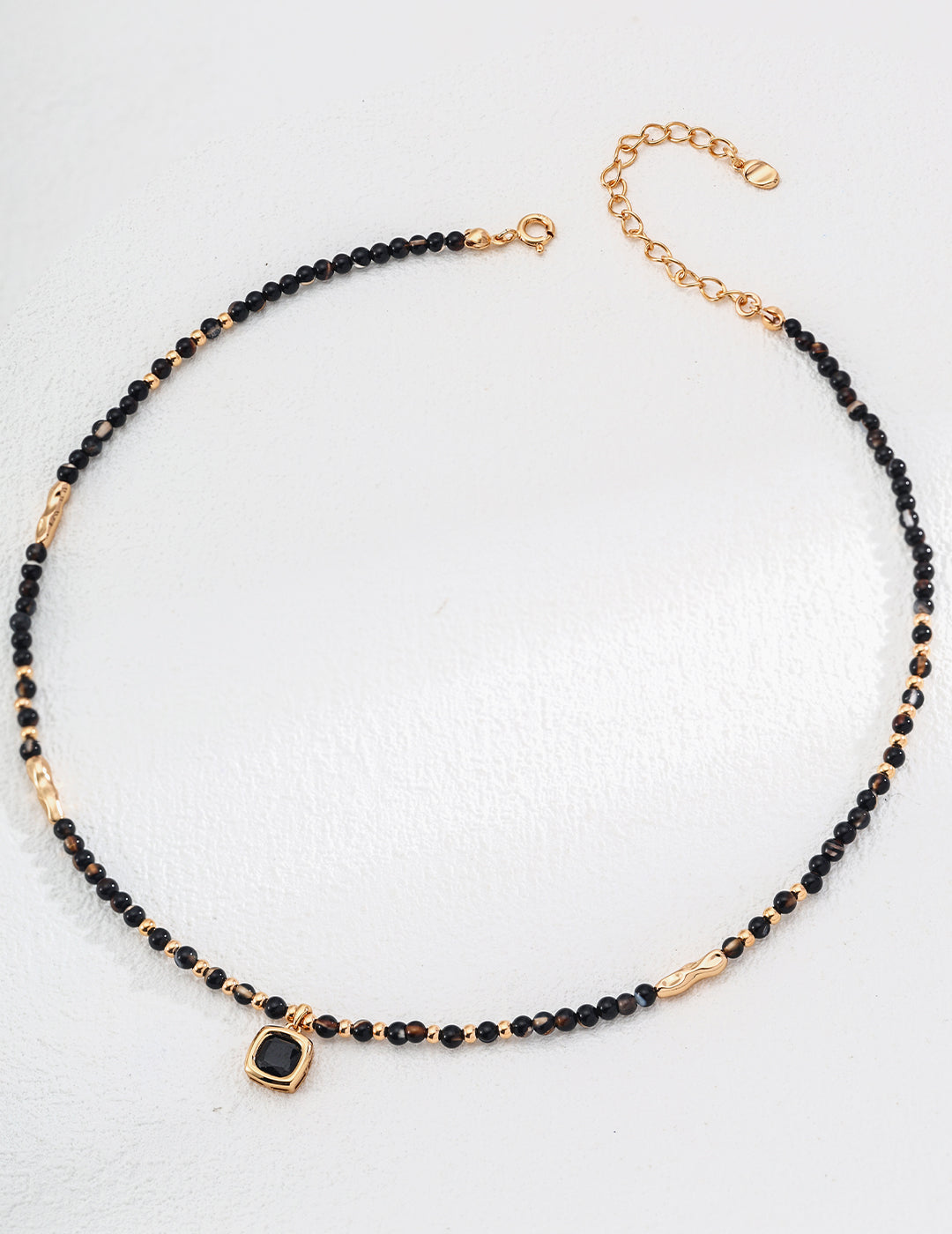 Natural Black Onyx Necklace