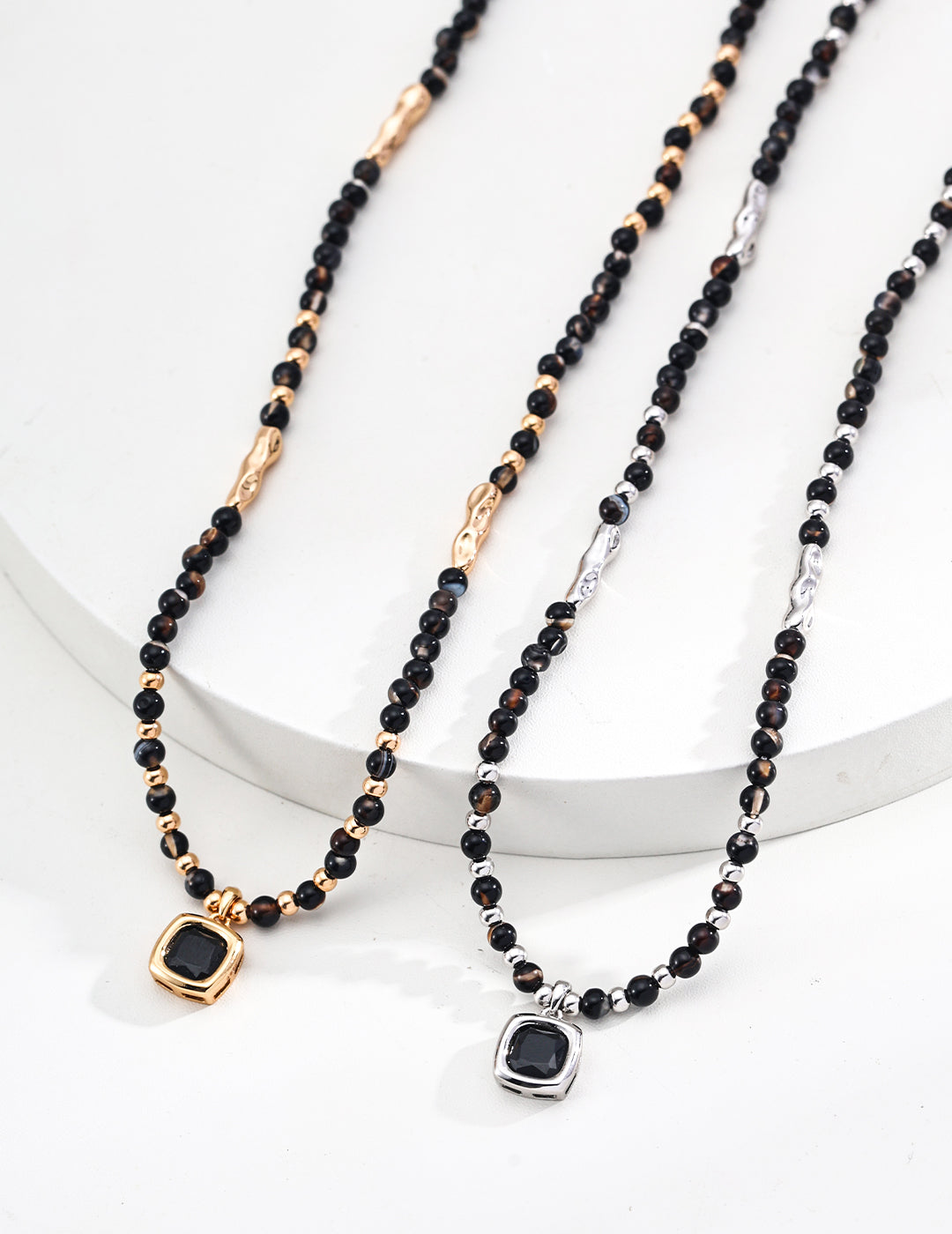 Natural Black Onyx Necklace