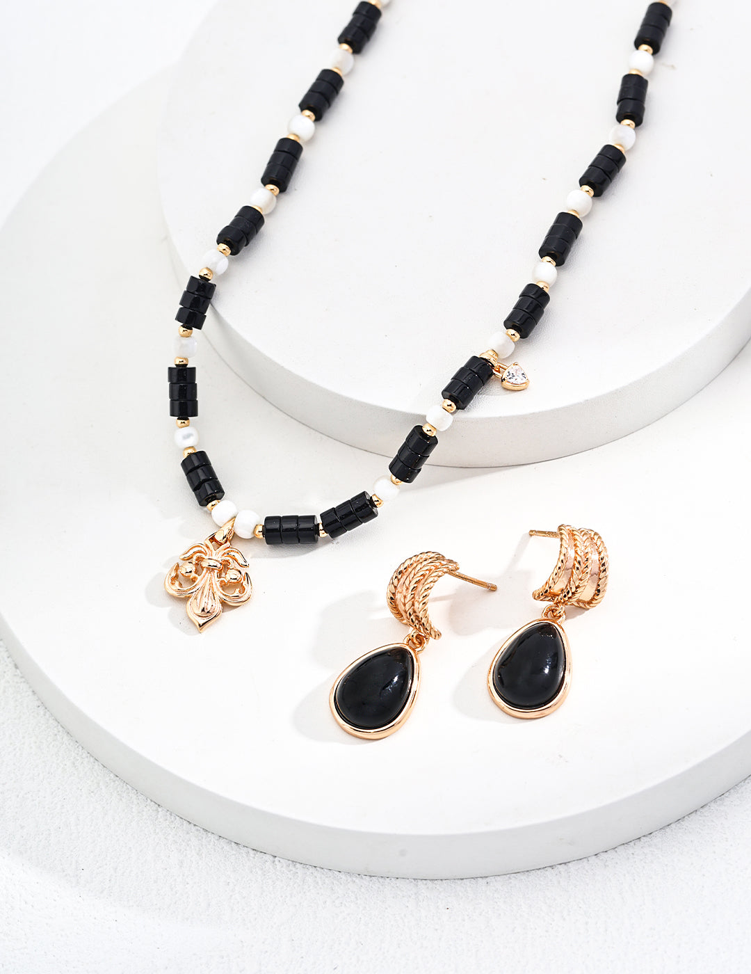 Timeless Onyx Teardrop Earrings