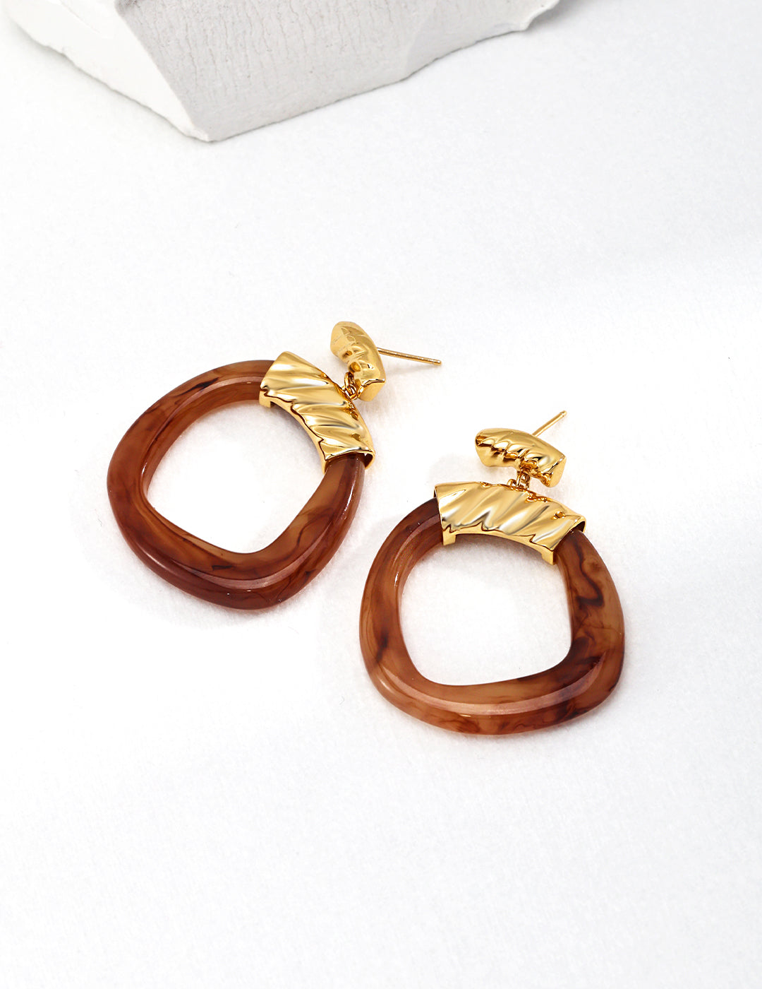 Earthly Charm Resin Earrings