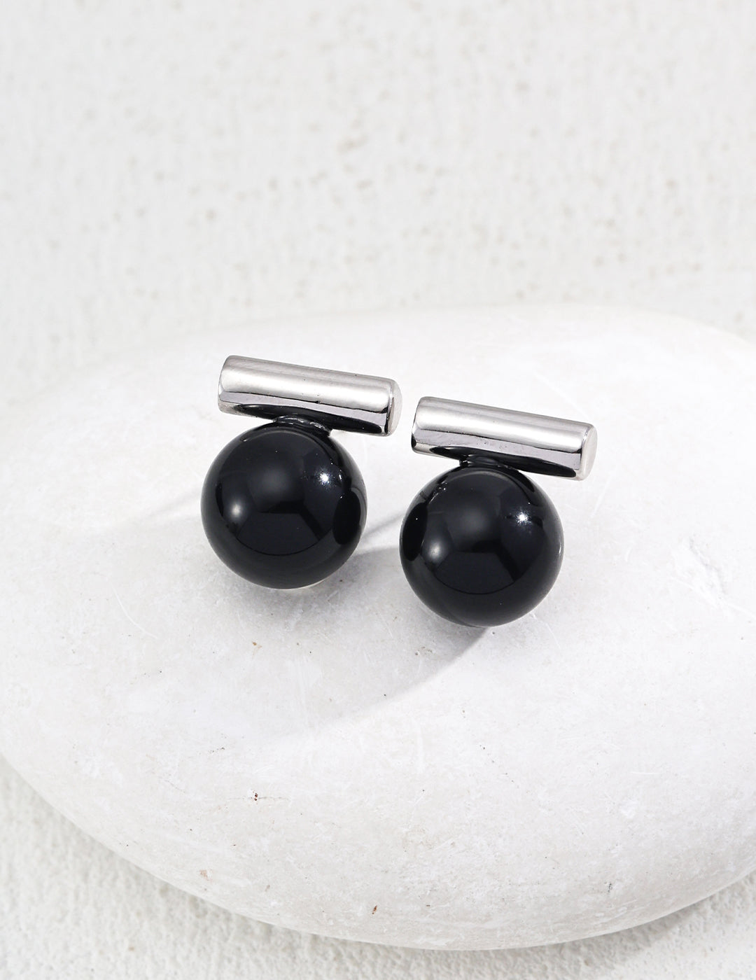 Night & Earth Stud Earrings