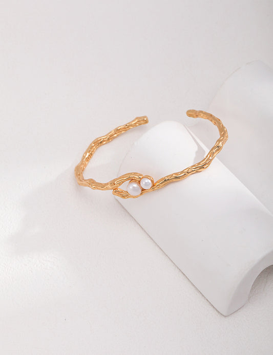 Milestone Pearl Bangle