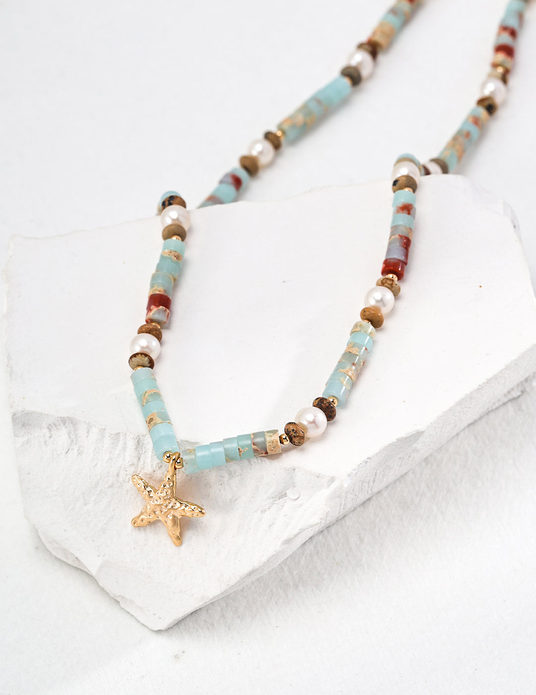 Tranquil Shoushan Necklace and Bracelet