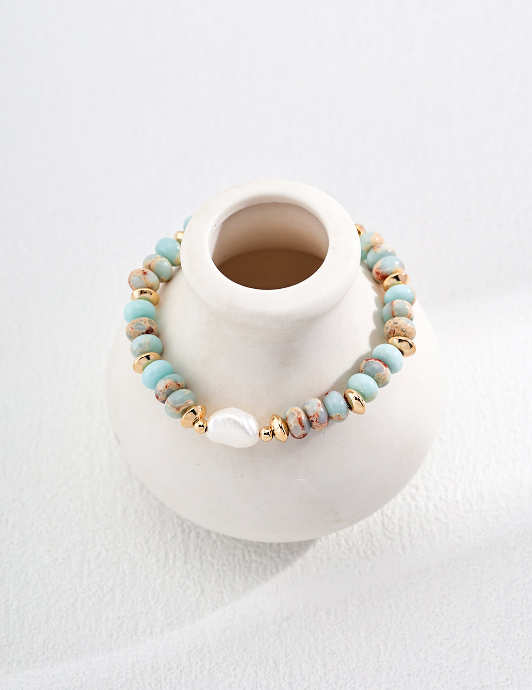 Tranquil Shoushan Necklace and Bracelet